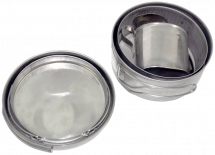 Набор посуды для офицера (сталь) Роза Ветров