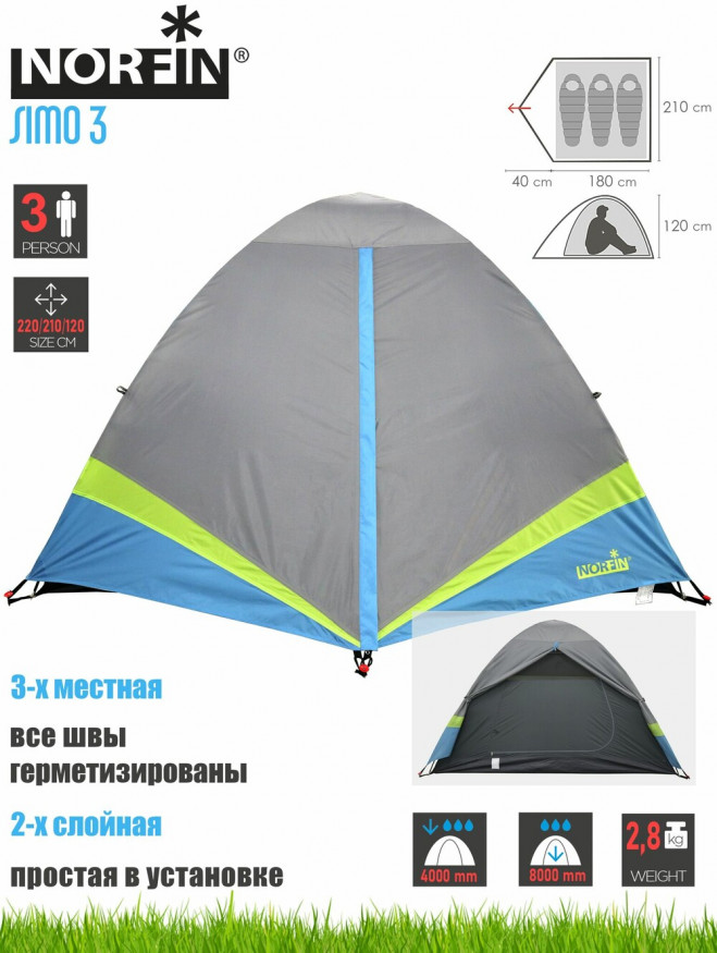 Палатка Norfin SIMO 3 NFL
