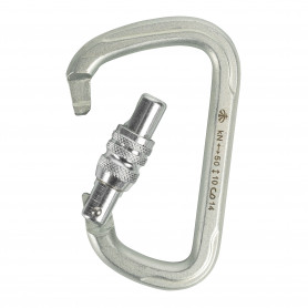 Карабин стальной люкс с муфтой, keylock, Вертикаль