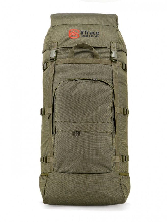 Рюкзак туристический &amp;quot;Horse 120 PRO&amp;quot; зеленый, 120 л, Btrace