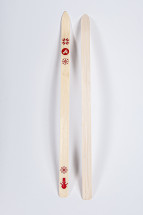 Лыжи Малыш, прогулочные детские 140 см, дерево