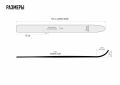 Лыжи охотничьи Охотник 120×15 см, дерево-пластик