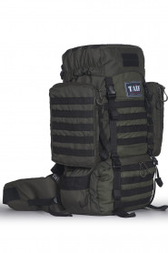 Рюкзак тактический Сармат 7, Оксфорд, хаки/олива, 65 л, ТАЙФ