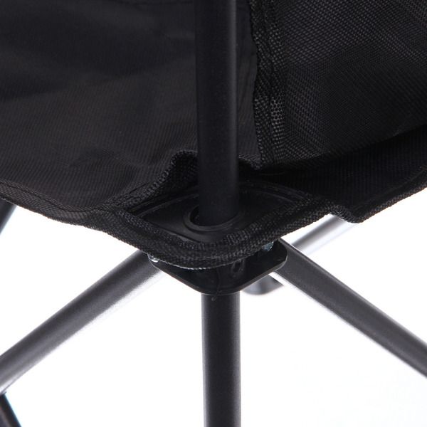 Стул складной в чехле до 100 кг, 39*39*64 см, чёрный