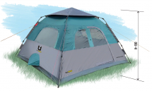 Тент-палатка &quot;Camping House&quot;, TauMANN