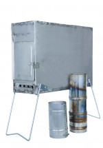 Печь походная Век Теплина (Титан)