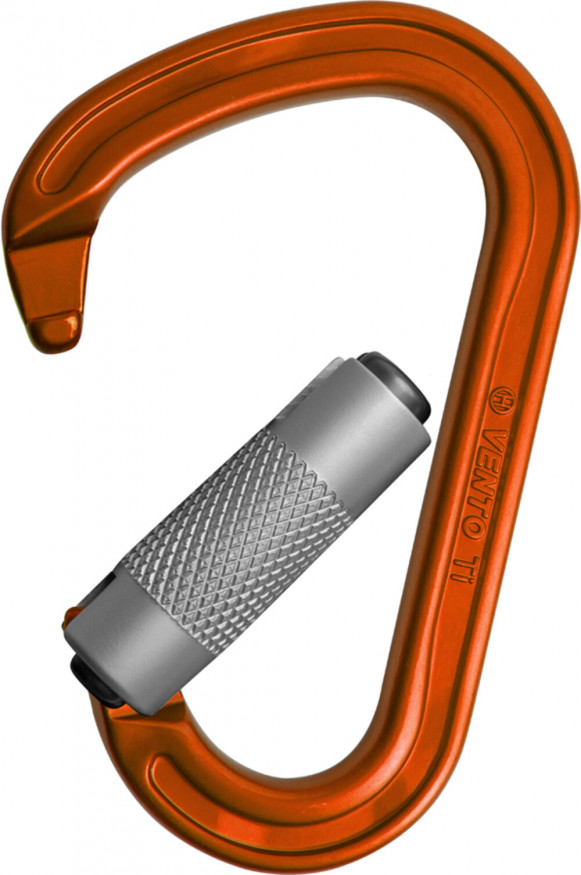 Карабин &amp;quot;Titanium автомат&amp;quot; с байонетной муфтой triple-lock, Венто, оранжевый