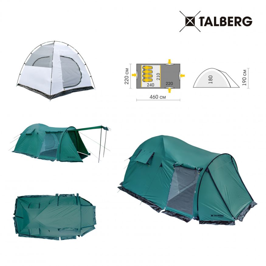 Talberg Blander 4 кемпинговая палатка